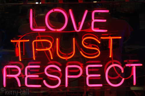 love trust respect